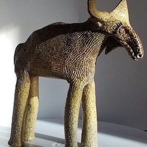 Ceramic moose
